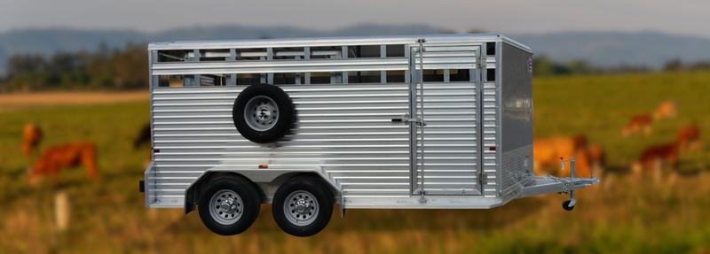 Why the Frontier Brand Bumper Pull Aluminum Livestock Trailer is a Game-Changer