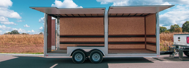 Common Enclosed Trailer Sizes and Their Uses