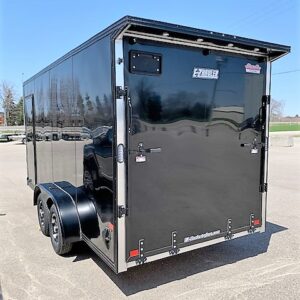 CUSTOM EZ-HAULER TANDEM ENCLOSED - BLACKOUT PACKAGE