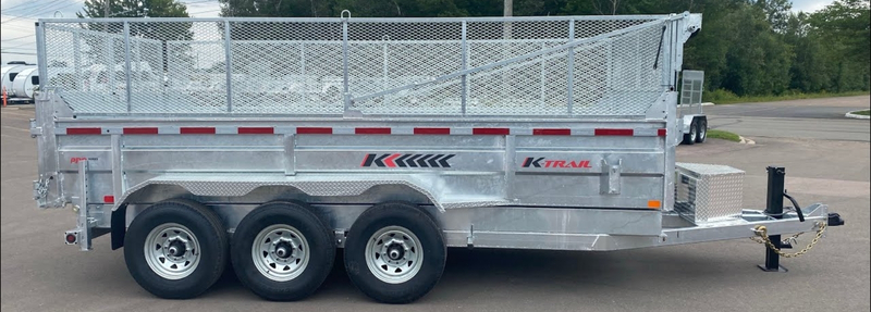 How a K-Trail Dump Trailer Supports Spring Cleanup Work