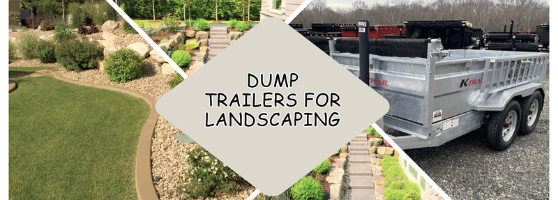 Start the Landscaping Season Right with a K-Trail Dump Trailer Built for Spring Cleanups