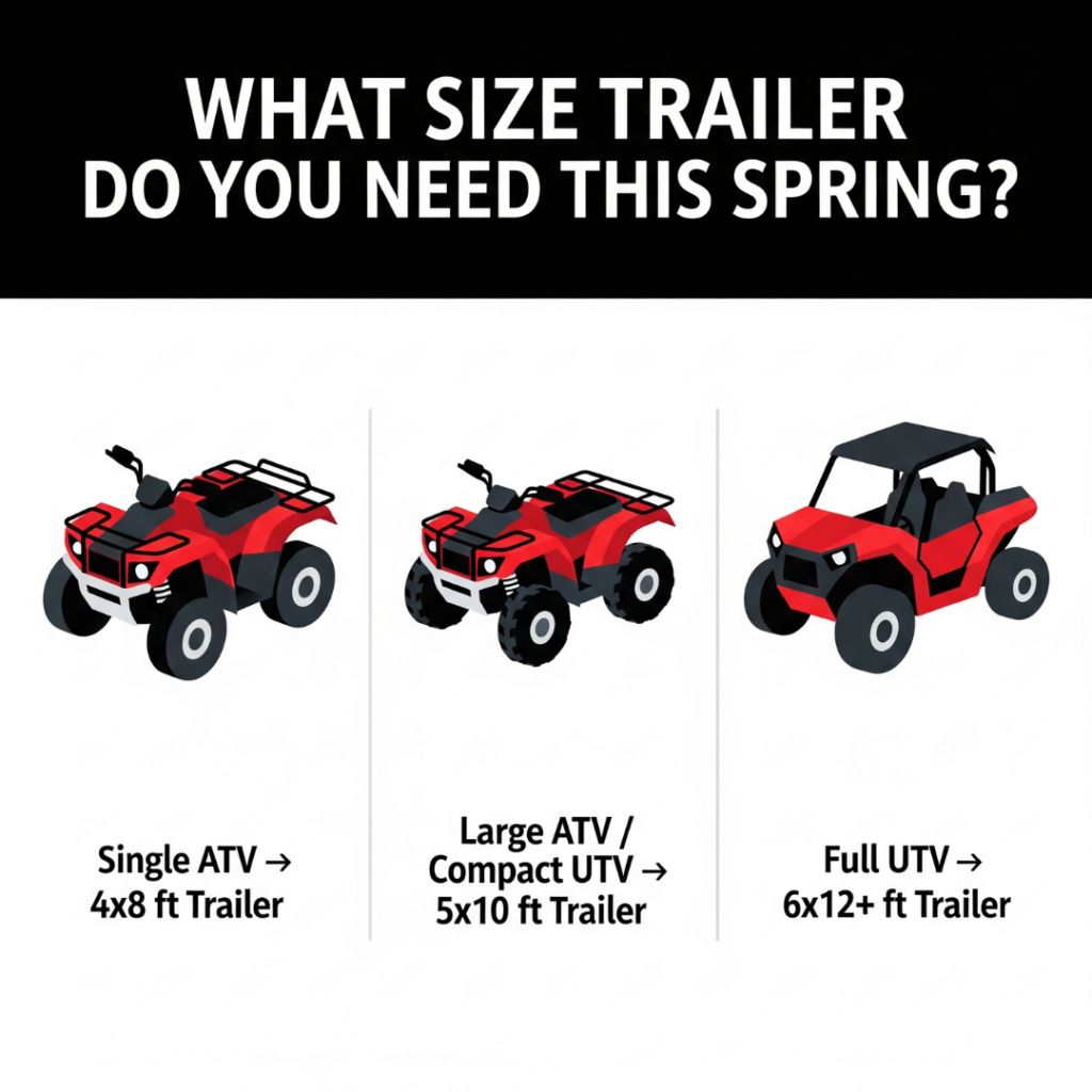 Enclosed Recreational Vehicle Trailers for Spring Protection