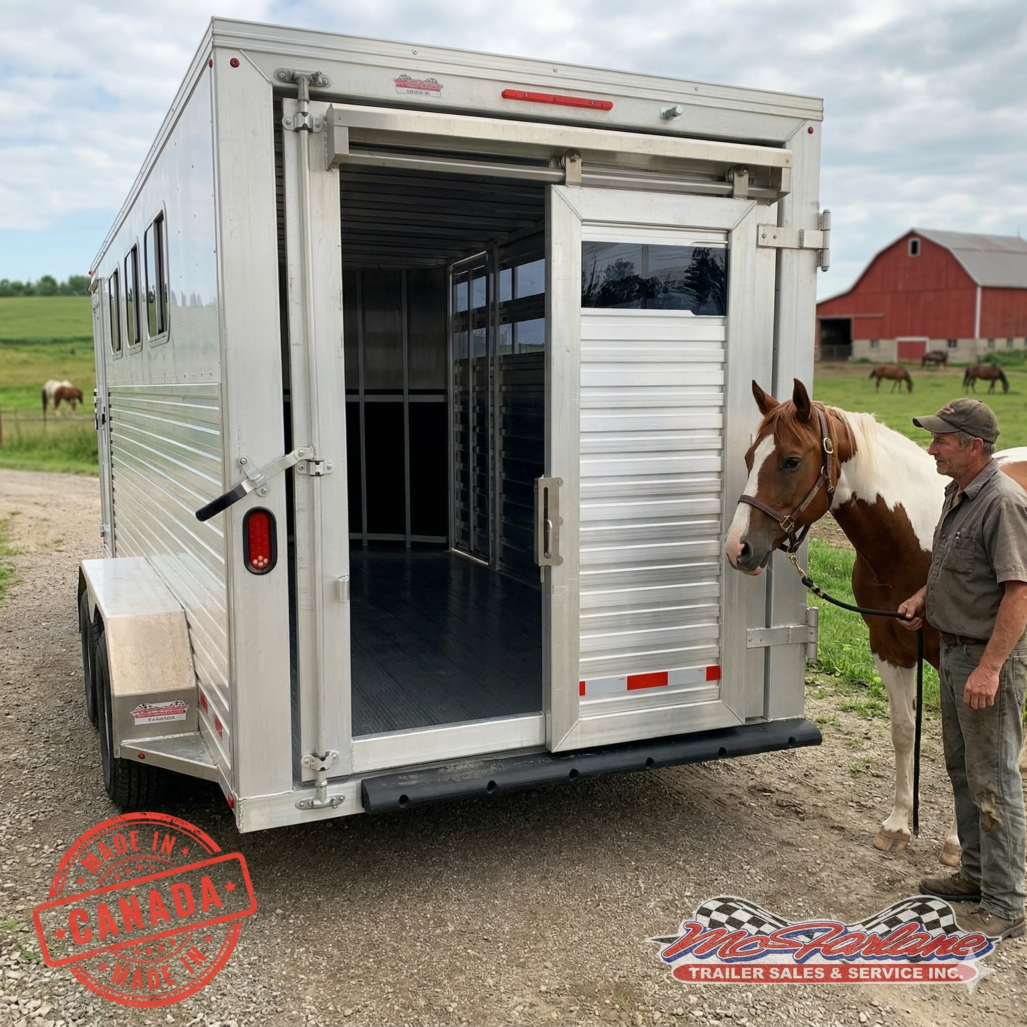 Safety of AgHaul Livestock Trailer