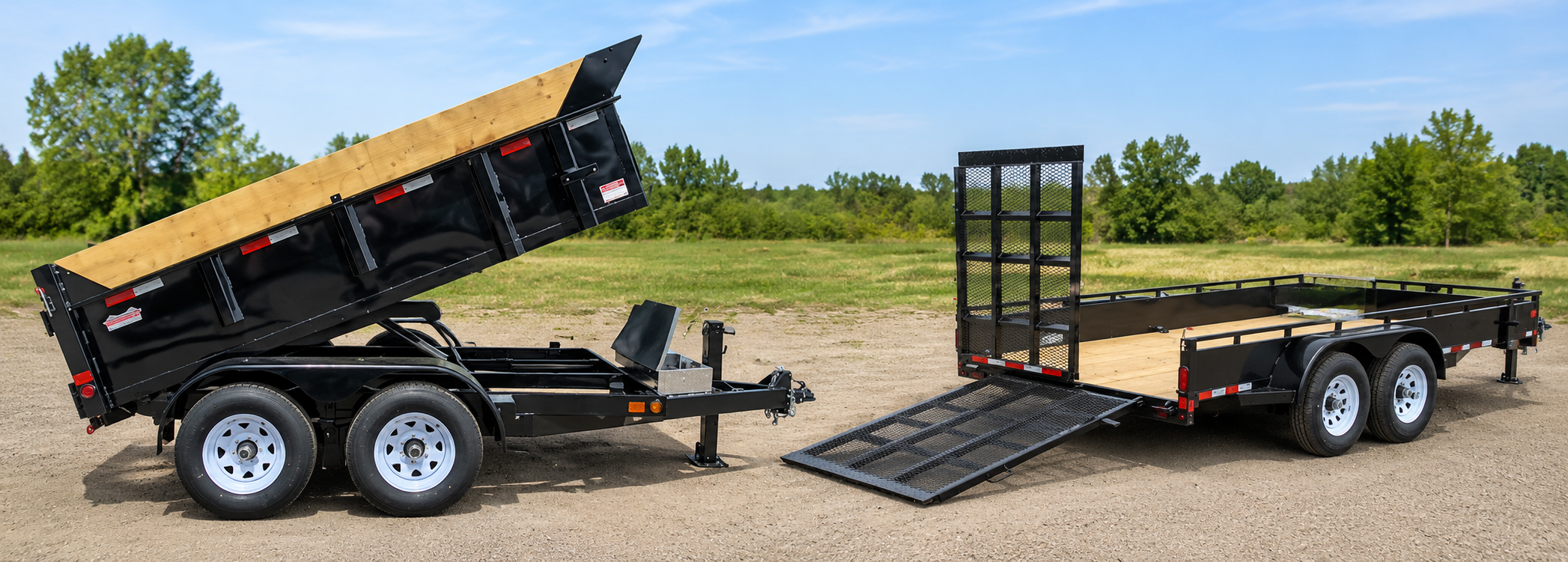 Canada Trailers Guide: Choosing the Right Utility, Equipment, or Dump Trailer