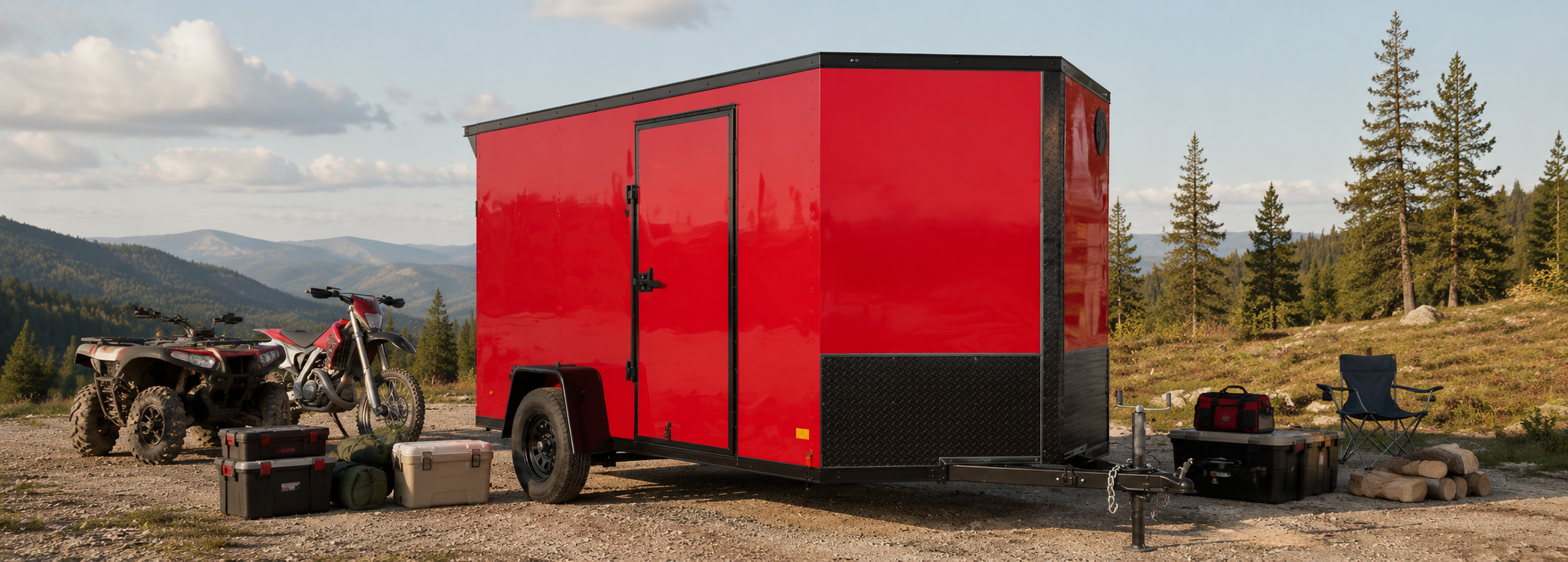 Darkhorse Cargo Trailers: Best Enclosed Trailer Sizes for Tools, Toys, and Gear